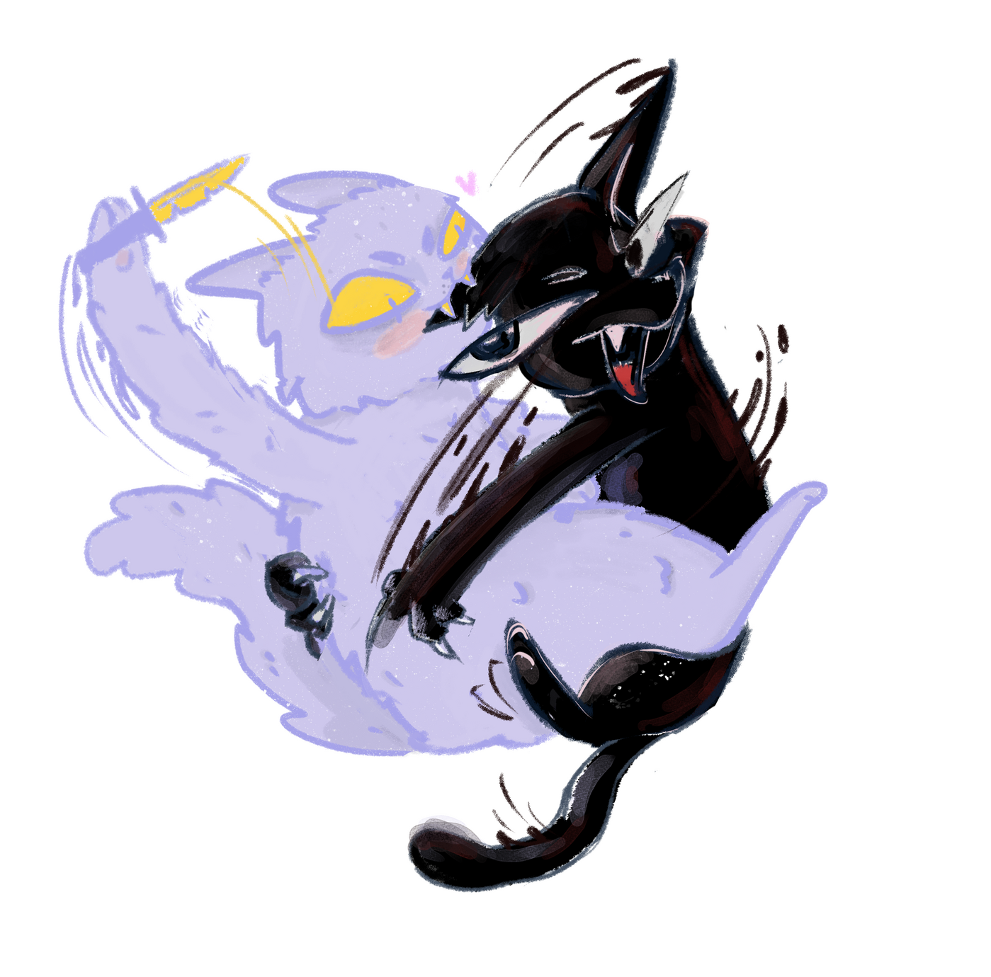 Gato Voyagero Illustration by Gach.