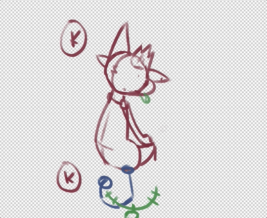 Traditional Animation by Gach. Frame by frame in clip studio paint - Harmony - Blender grease pencil