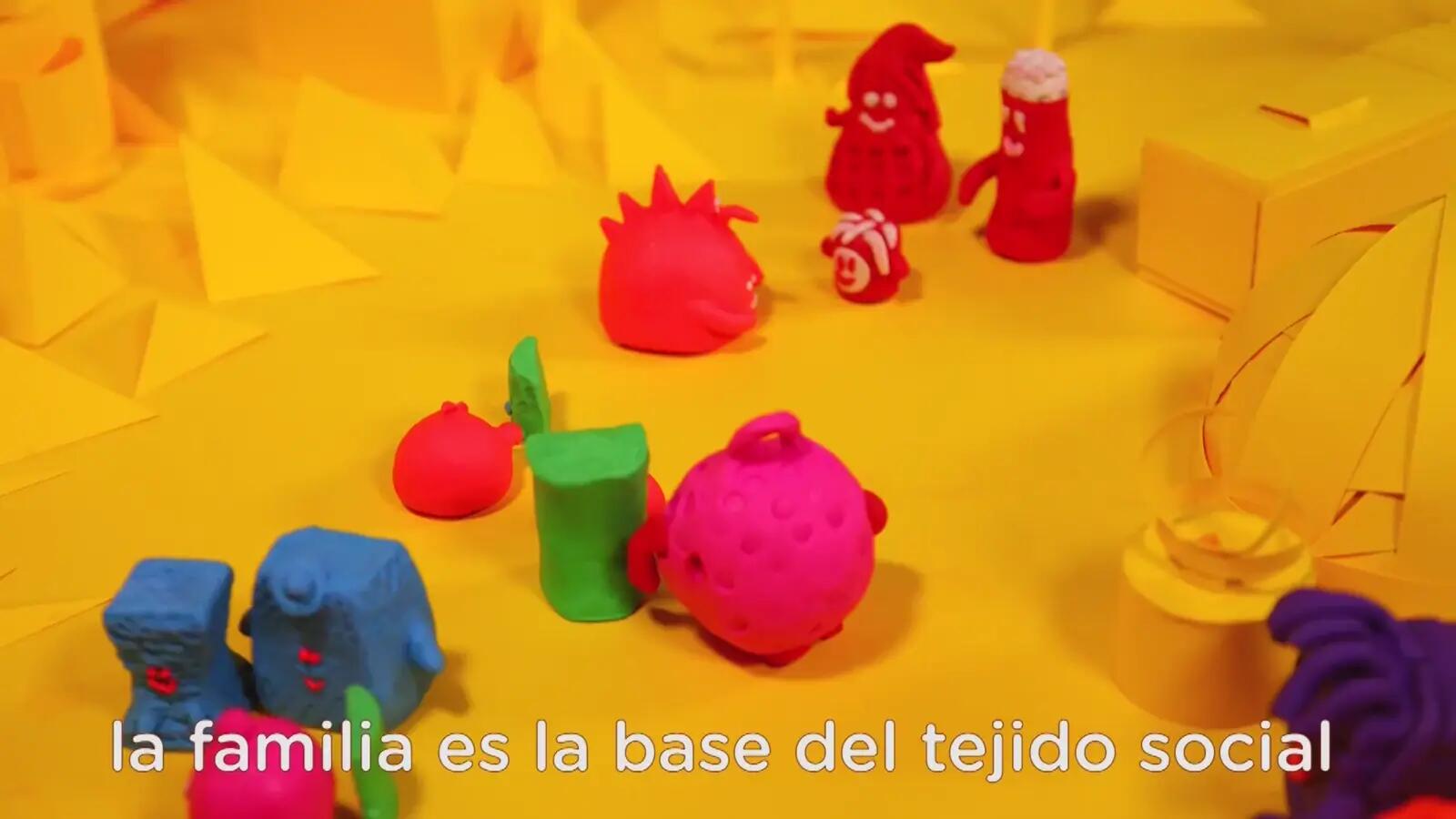 Lo que teje protege: clay stop-motion reel for Bogotá's Sub-Directorate for Families
